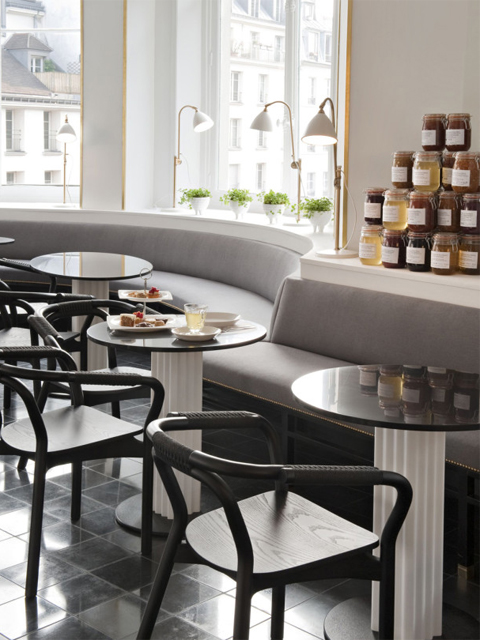 Agence be-attitude restaurant Rose bakery tea room bon marché