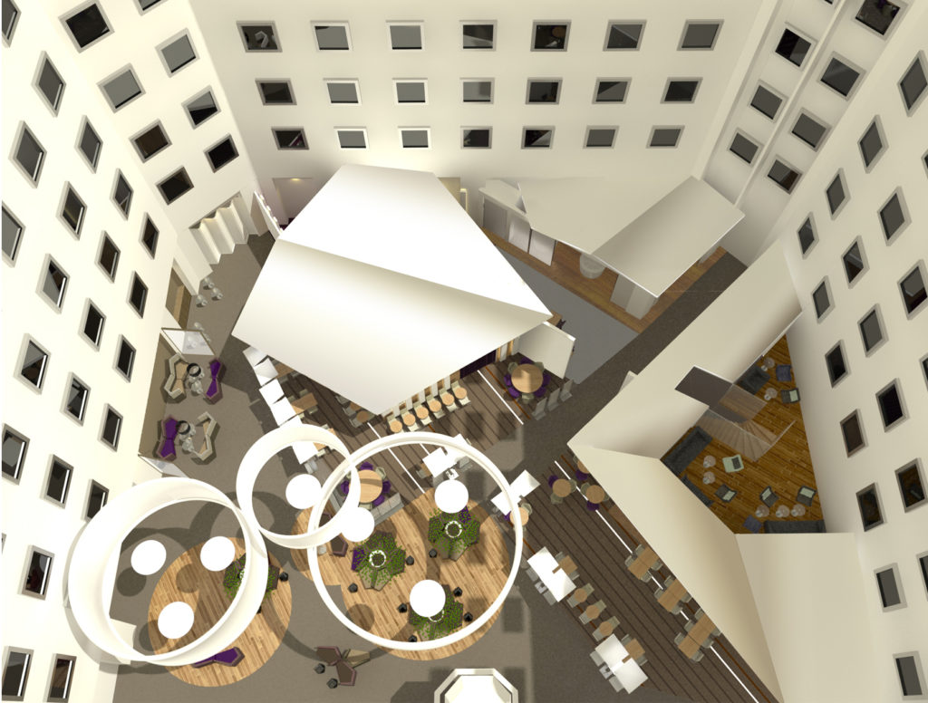 Agence design & visions 3D hôtel novotel sheremetyevo